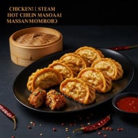 Chicken Steam Hot Chilli Masala Momos